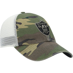 Las Vegas Raiders '47 Branson Trucker Clean Up Hat Camo | 47 brand