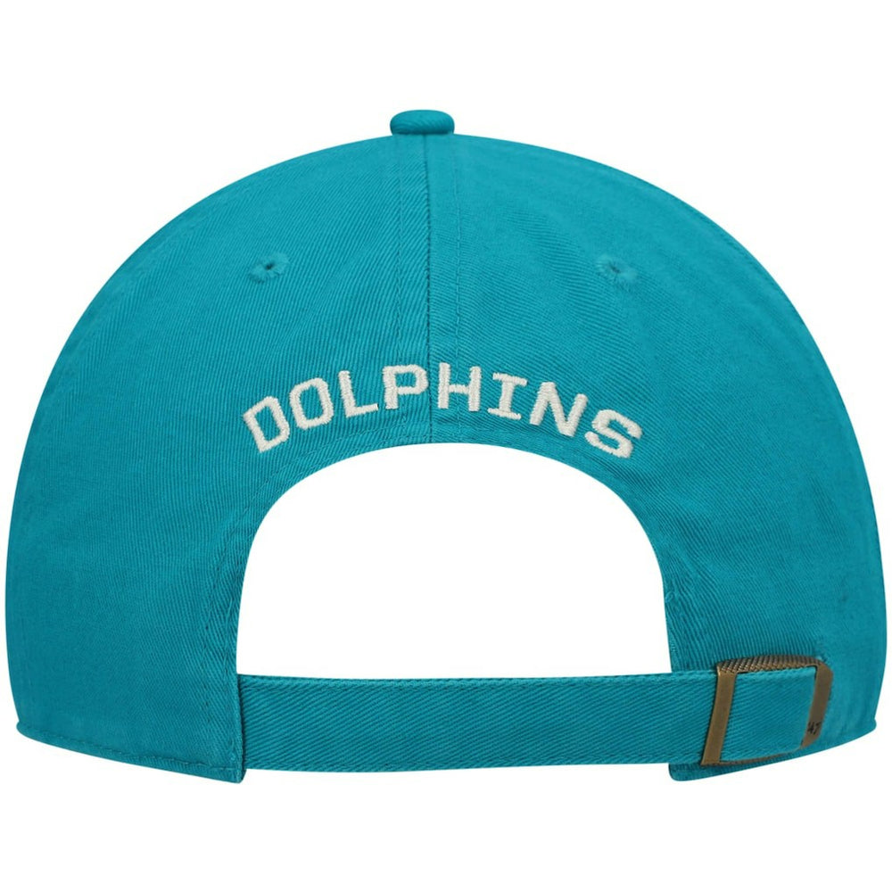 Miami Dolphins '47 Women's Finley Clean Up Adjustable Hat Aqua | 47 brand