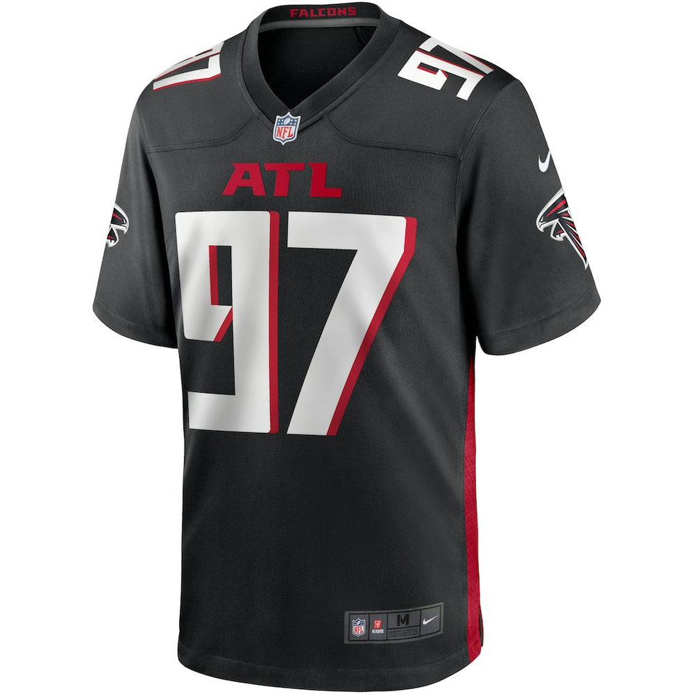 Grady Jarrett Atlanta Falcons Game Player Jersey Black | Nike for Sale