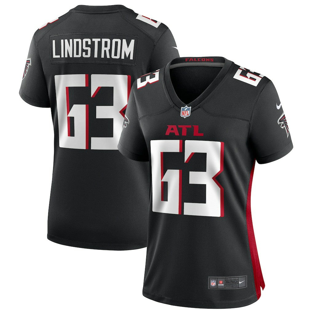 Chris Lindstrom Atlanta Falcons Women's Game Jersey Black | Nike for Sale