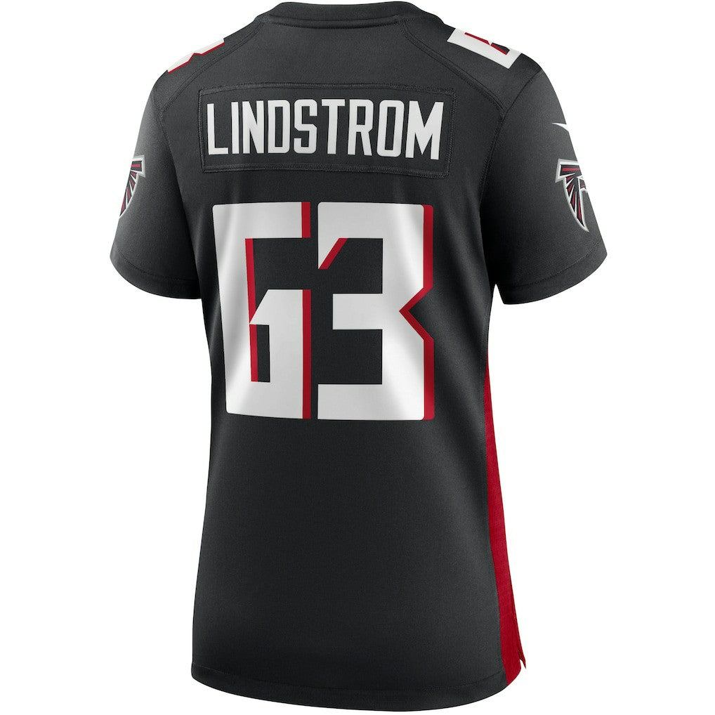 Chris Lindstrom Atlanta Falcons Women's Game Jersey Black | Nike for Sale