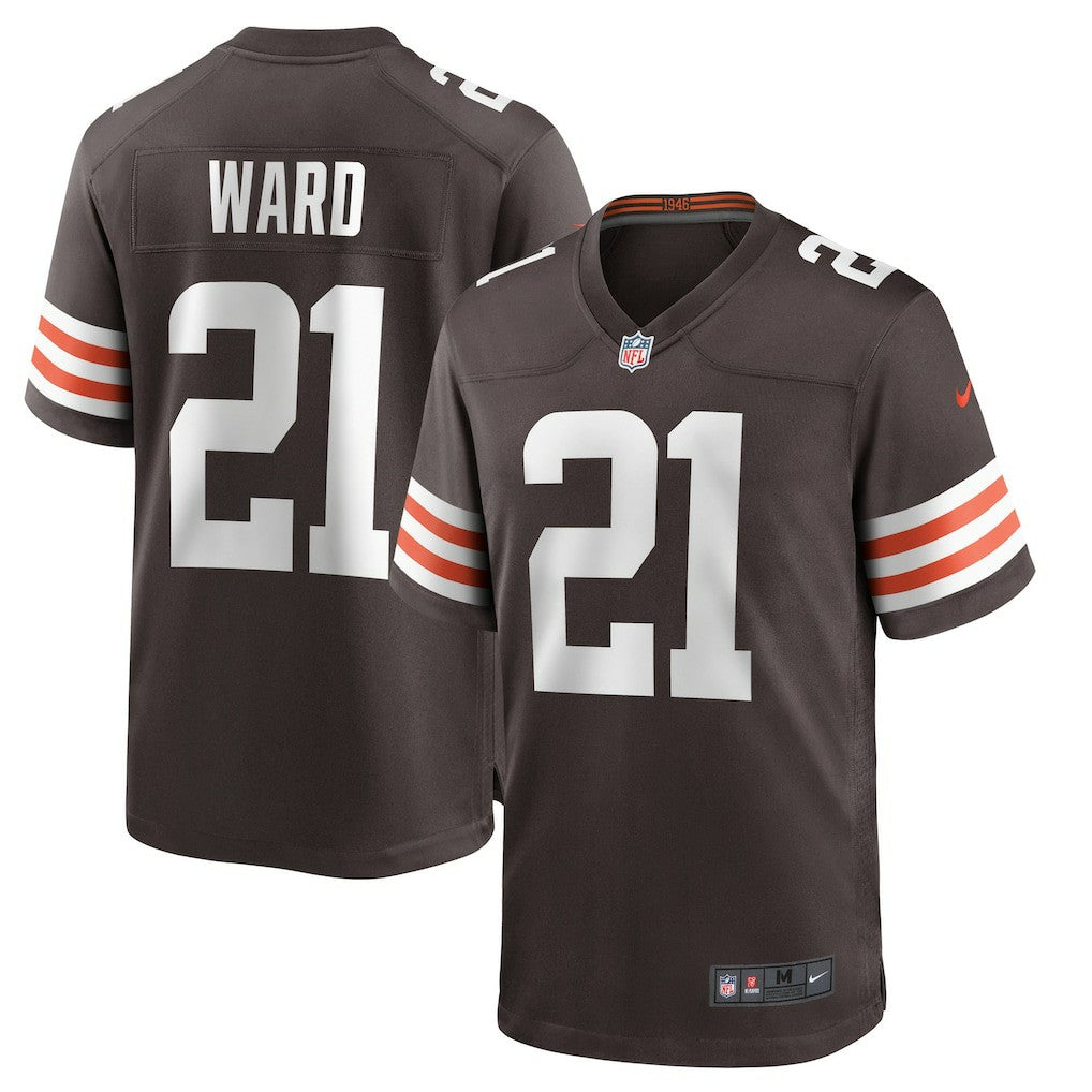 Denzel Ward Cleveland Browns Player Game Jersey Brown | Nike for Sale