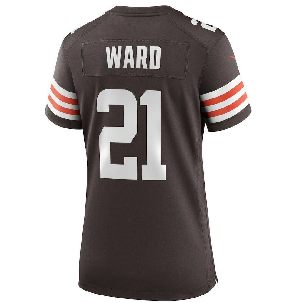 Denzel Ward Cleveland Browns Women's Player Game Jersey Brown | Nike for Sale