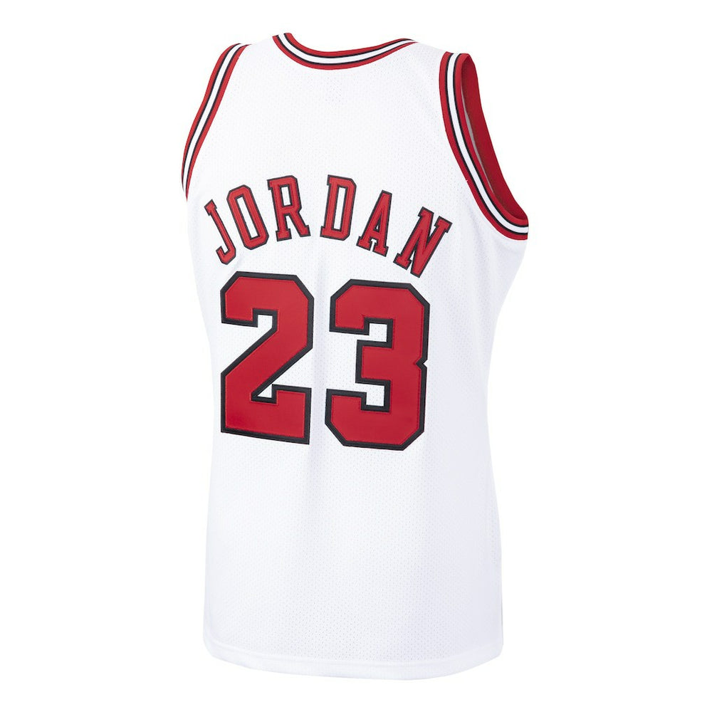 Michael Jordan Chicago Bulls 1997/98 Hardwood Classics Authentic Jersey White - NBA