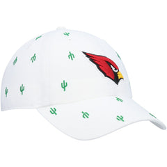 Arizona Cardinals '47 Women's Confetti Clean Up Adjustable Hat White | 47 brand