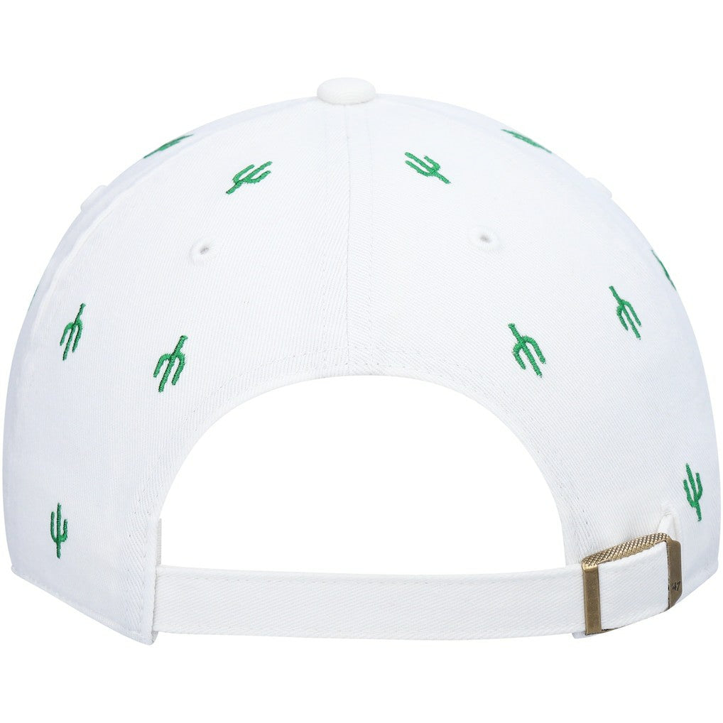 Arizona Cardinals '47 Women's Confetti Clean Up Adjustable Hat White | 47 brand