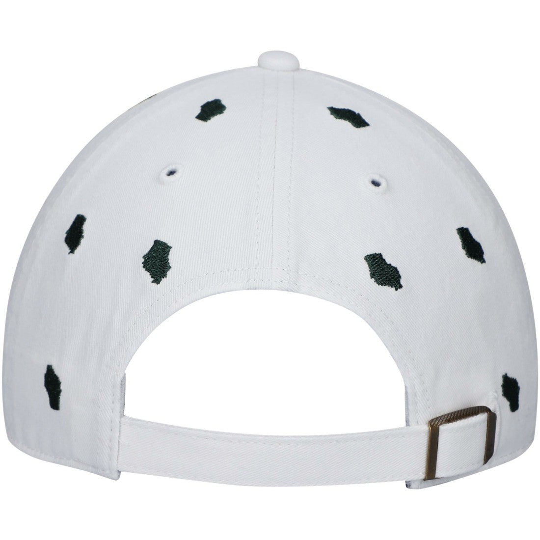 Green Bay Packers '47 Women's Confetti Clean Up Adjustable Hat White | 47 brand
