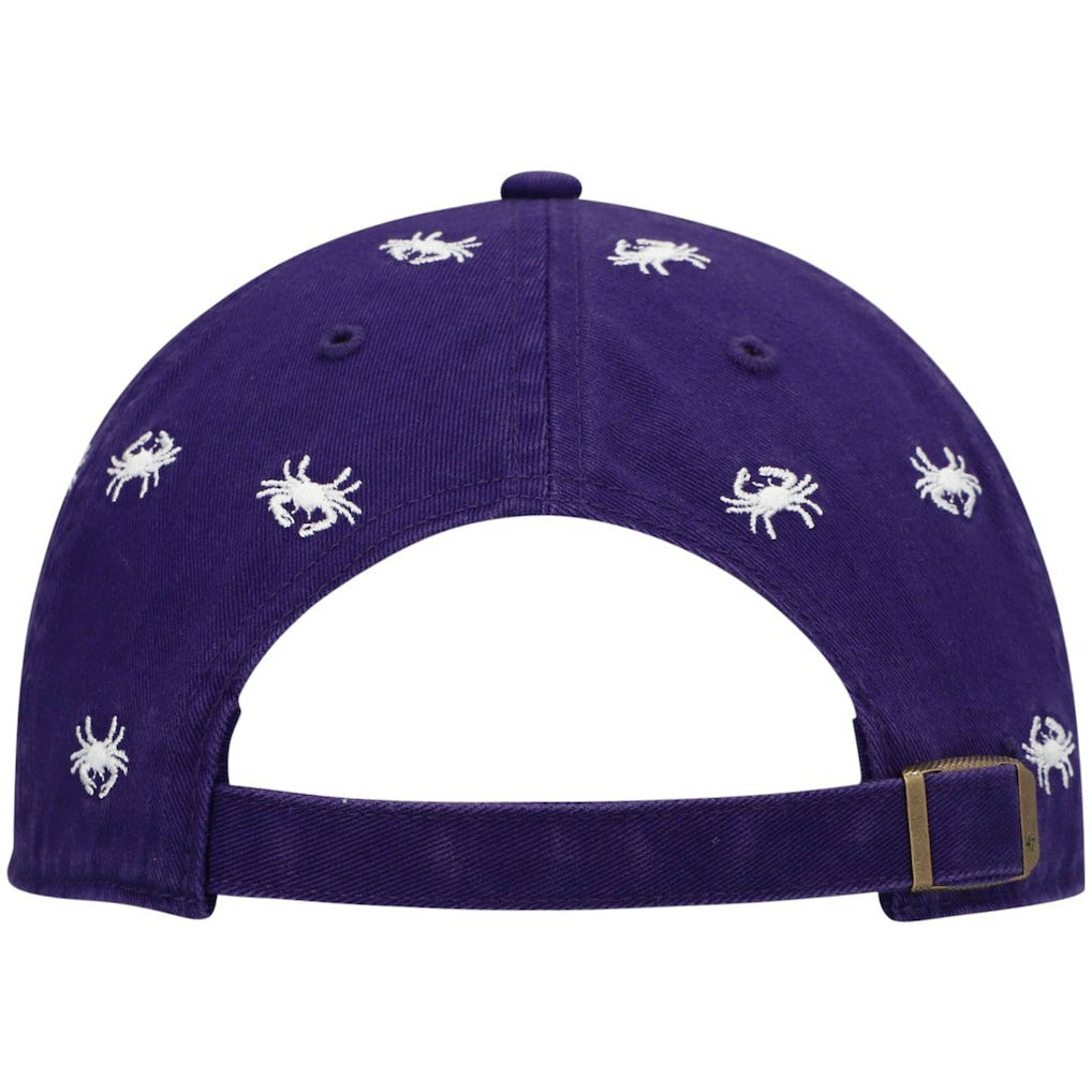 Baltimore Ravens '47 Women's Confetti Clean Up Adjustable Hat Purple | 47 brand