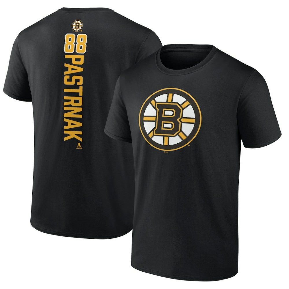 David Pastrnak Boston Bruins Playmaker T-Shirt - Black - NHL