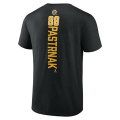 David Pastrnak Boston Bruins Playmaker T-Shirt - Black - NHL