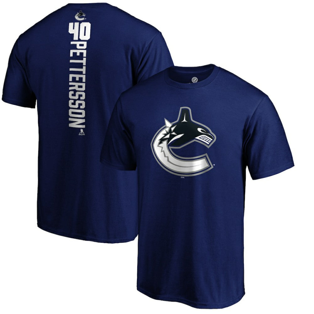 Elias Pettersson Vancouver Canucks Playmaker T-Shirt - Royal - NHL