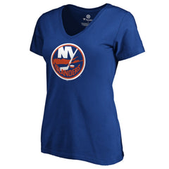Mathew Barzal New York Islanders Women's Playmaker V-Neck T-Shirt - Royal - NHL