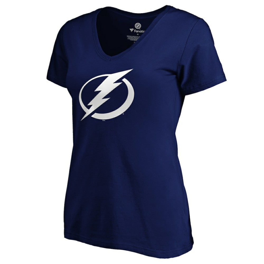 Nikita Kucherov Tampa Bay Lightning Women's Playmaker V-Neck T-Shirt - Royal - NHL