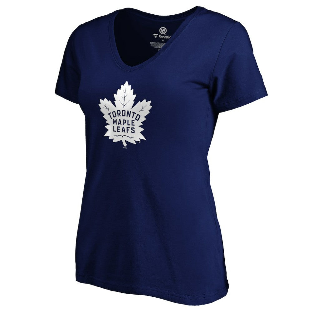 Auston Matthews Toronto Maple Leafs Women's Playmaker V-Neck T-Shirt - Royal - NHL