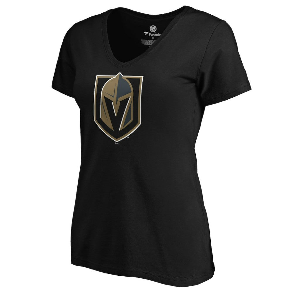 Mark Stone Vegas Golden Knights Women's Playmaker V-Neck T-Shirt - Black - NHL