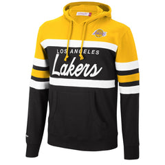 Los Angeles Lakers Head Coach Pullover Hoodie Gold/Black - NBA