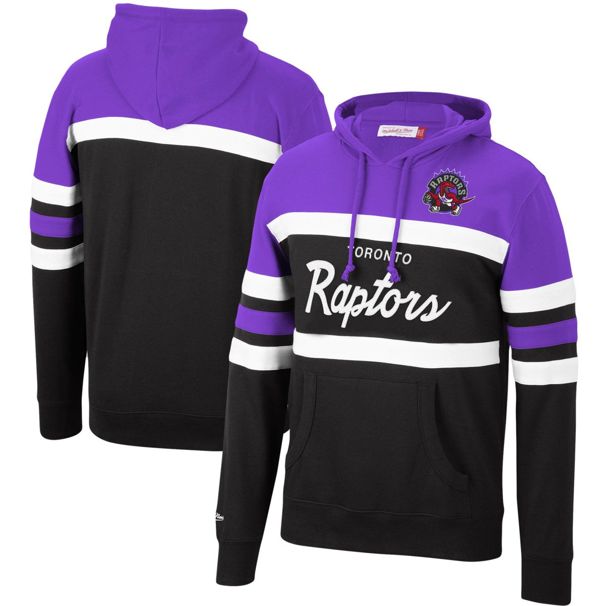 Toronto Raptors Head Coach Pullover Hoodie Purple/Black - NBA