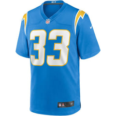 Derwin James Los Angeles Chargers Game Player Jersey Powder Blue | Nike for Sale
