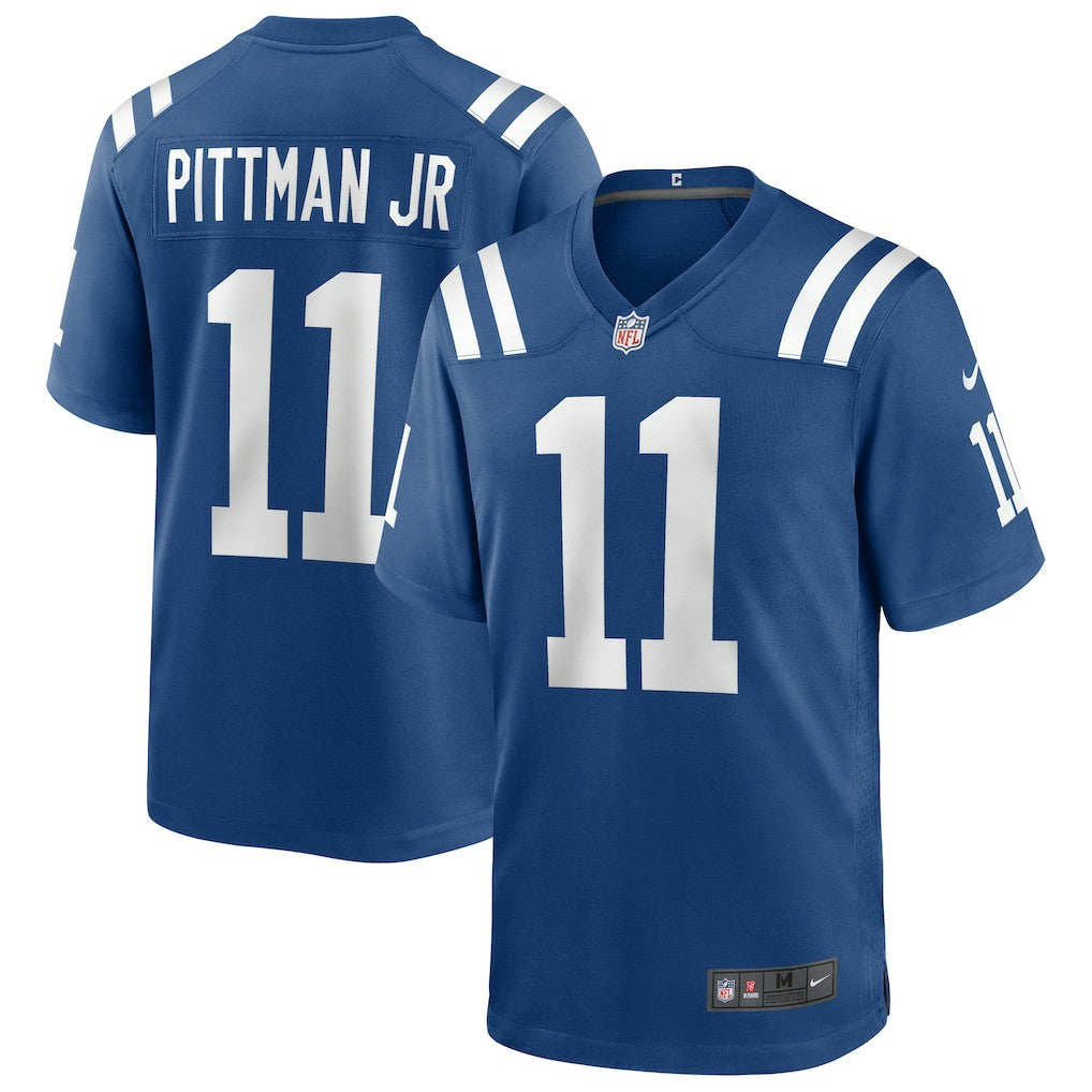 Michael Pittman Jr. Indianapolis Colts Player Game Jersey Royal | Nike for Sale
