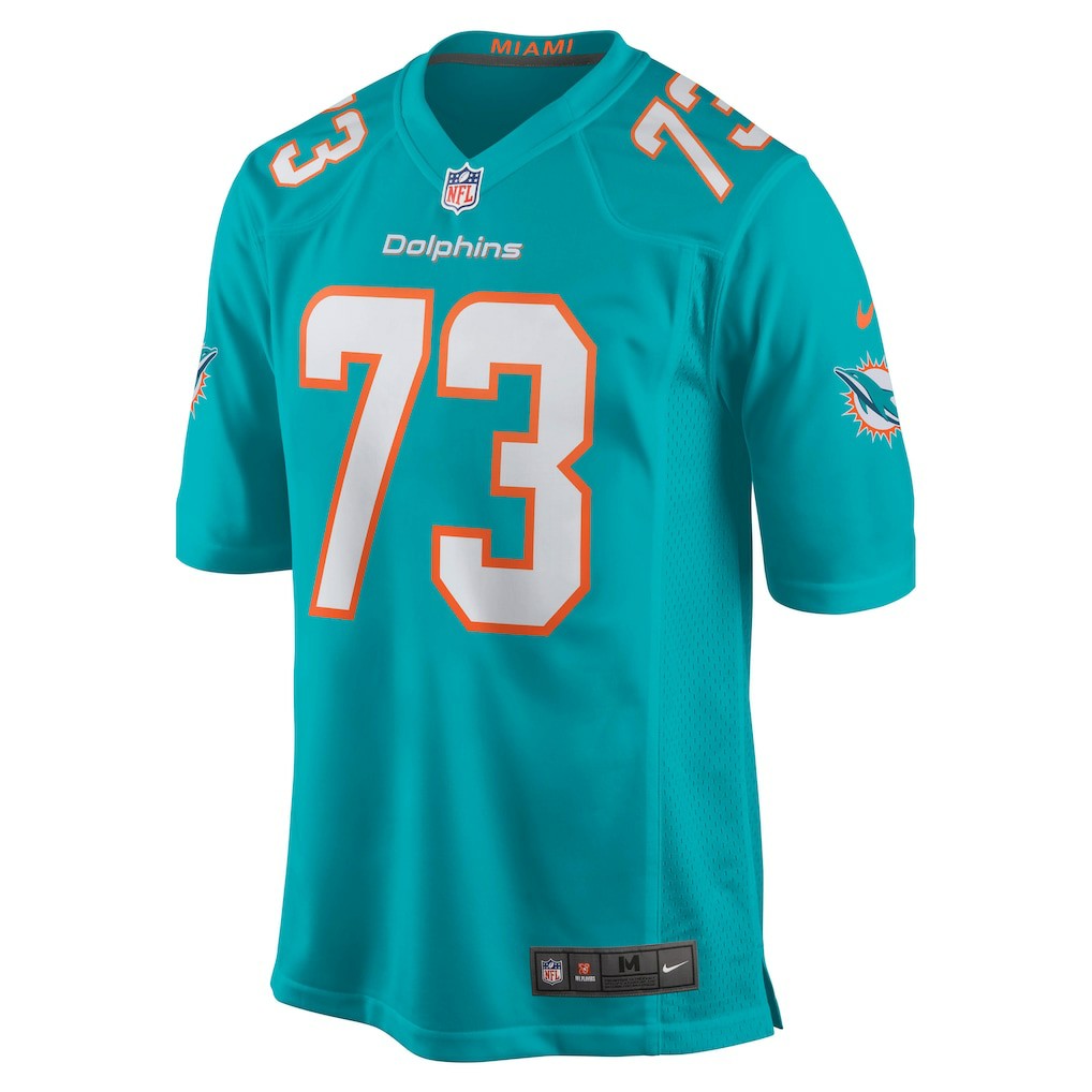 Austin Jackson Miami Dolphins Game Jersey Aqua | Nike for Sale
