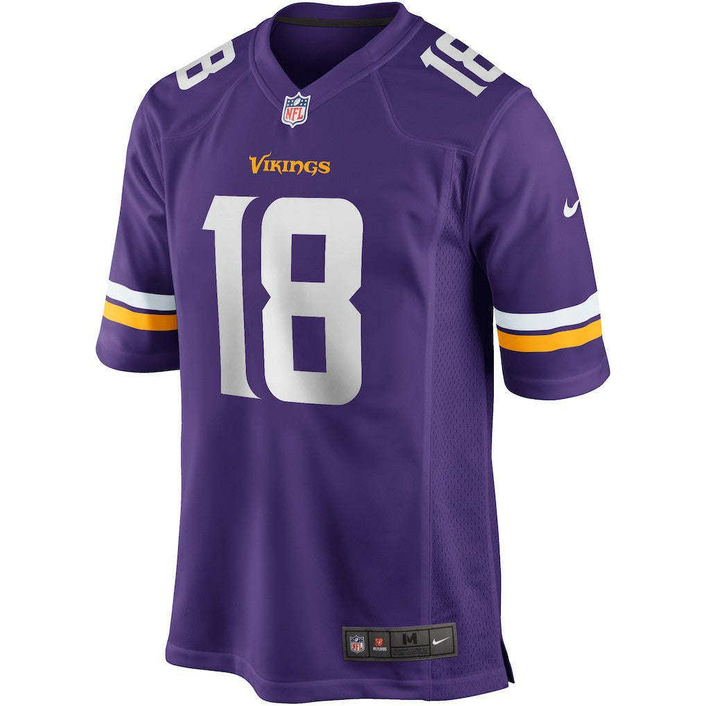 Justin Jefferson Minnesota Vikings Game Jersey Purple | Nike for Sale