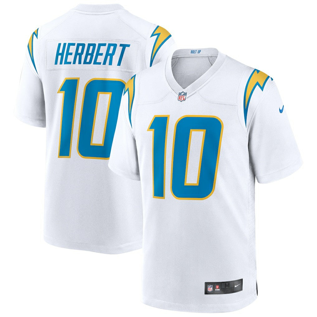 Justin Herbert Los Angeles Chargers Game Jersey White | Nike for Sale