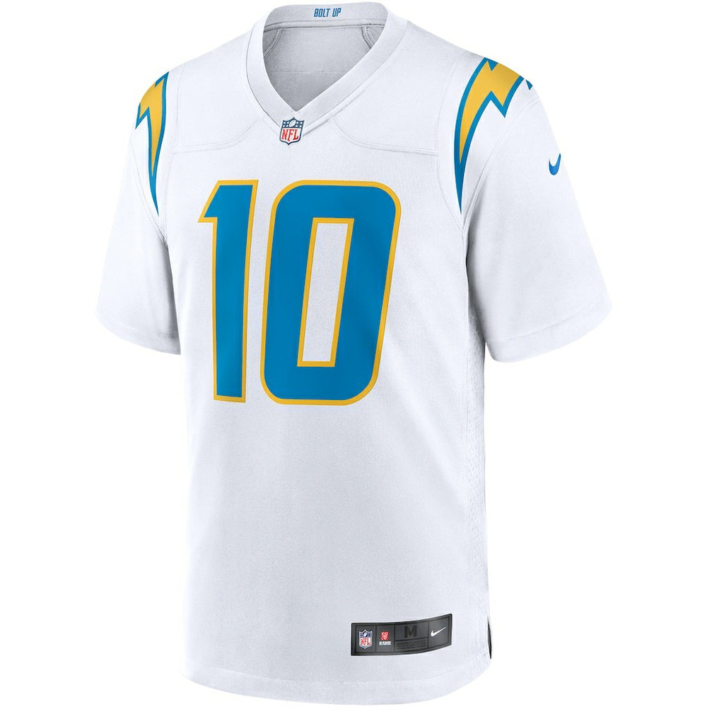 Justin Herbert Los Angeles Chargers Game Jersey White | Nike for Sale