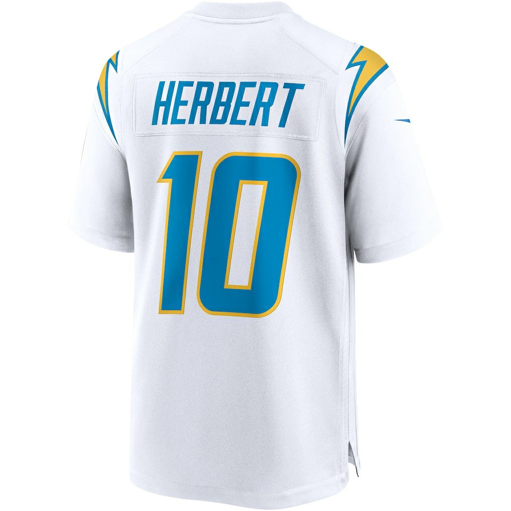 Justin Herbert Los Angeles Chargers Game Jersey White | Nike for Sale