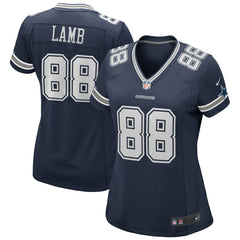 CeeDee Lamb Dallas Cowboys Women's Game Jersey Navy | Nike for Sale