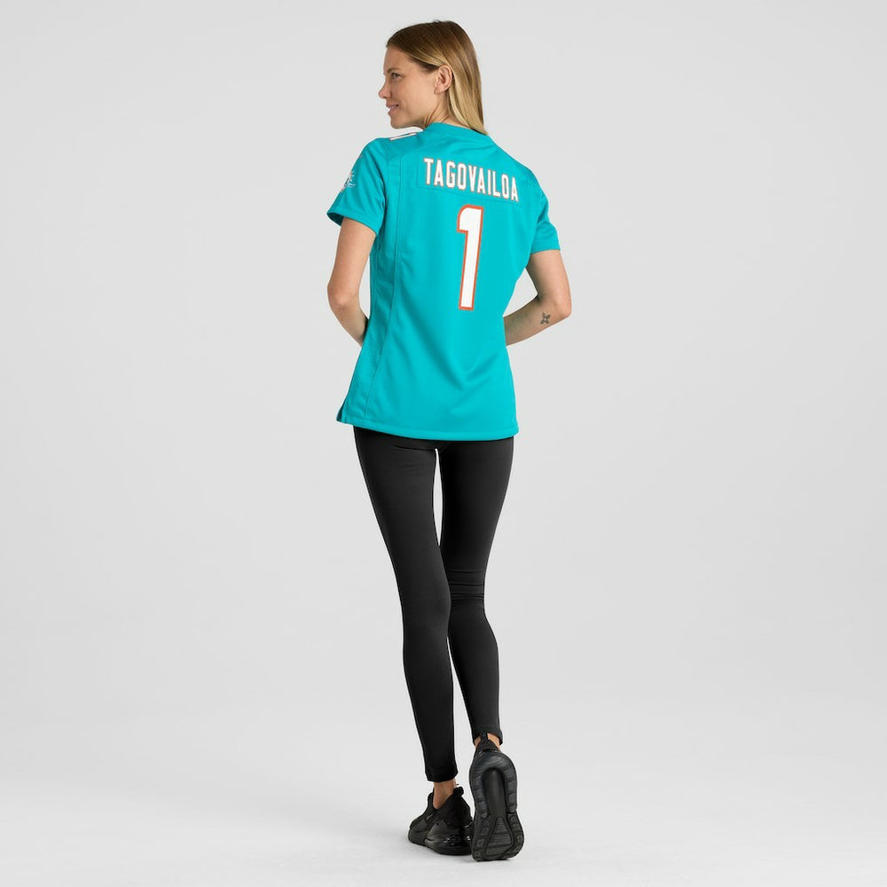Tua Tagovailoa Miami Dolphins Women's Game Jersey Aqua | Nike for Sale