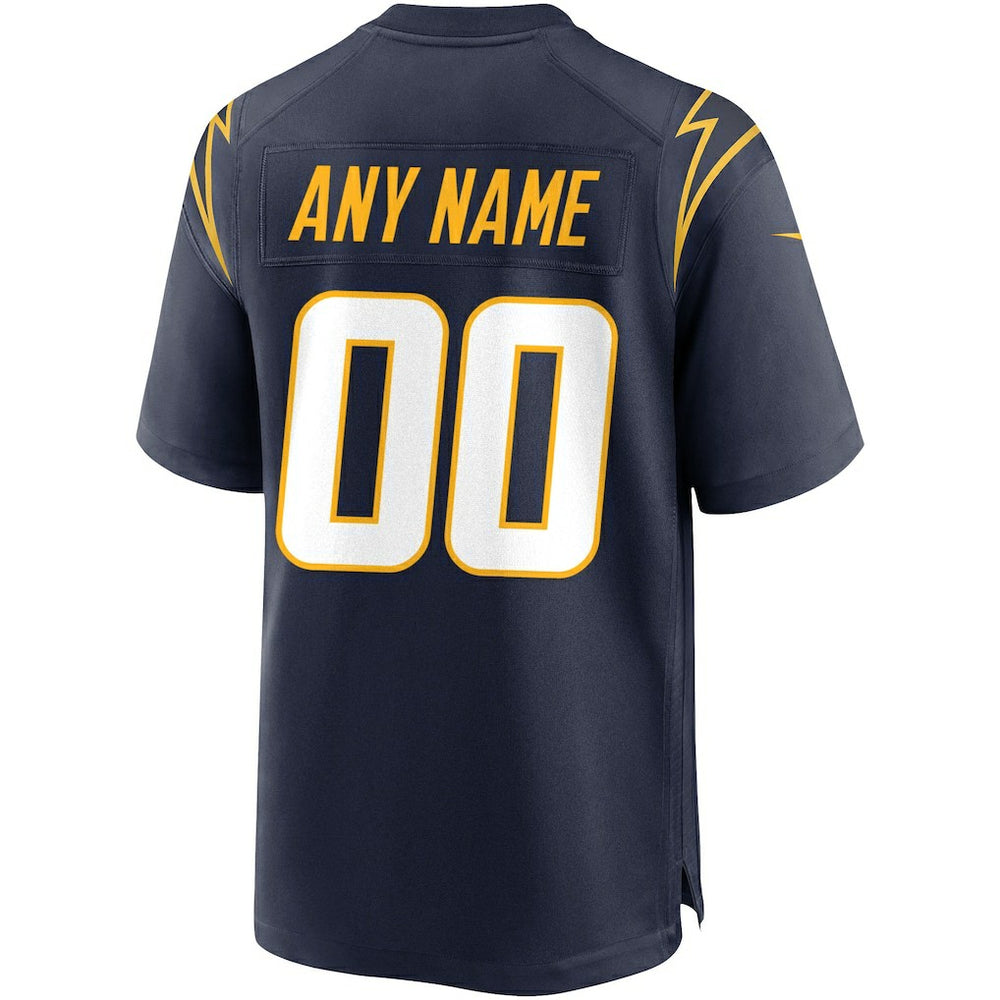 Los Angeles Chargers Alternate Custom Game Jersey Navy | Nike for Sale