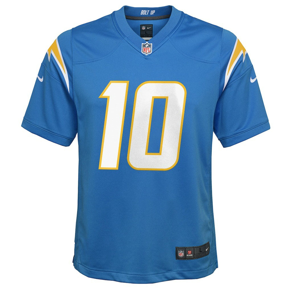 Justin Herbert Los Angeles Chargers Youth Game Jersey Powder Blue | Nike for Sale