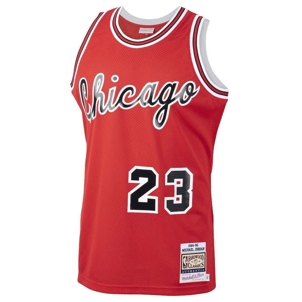 Michael Jordan Chicago Bulls 1984/85 Hardwood Classics Rookie Authentic Jersey Red - NBA