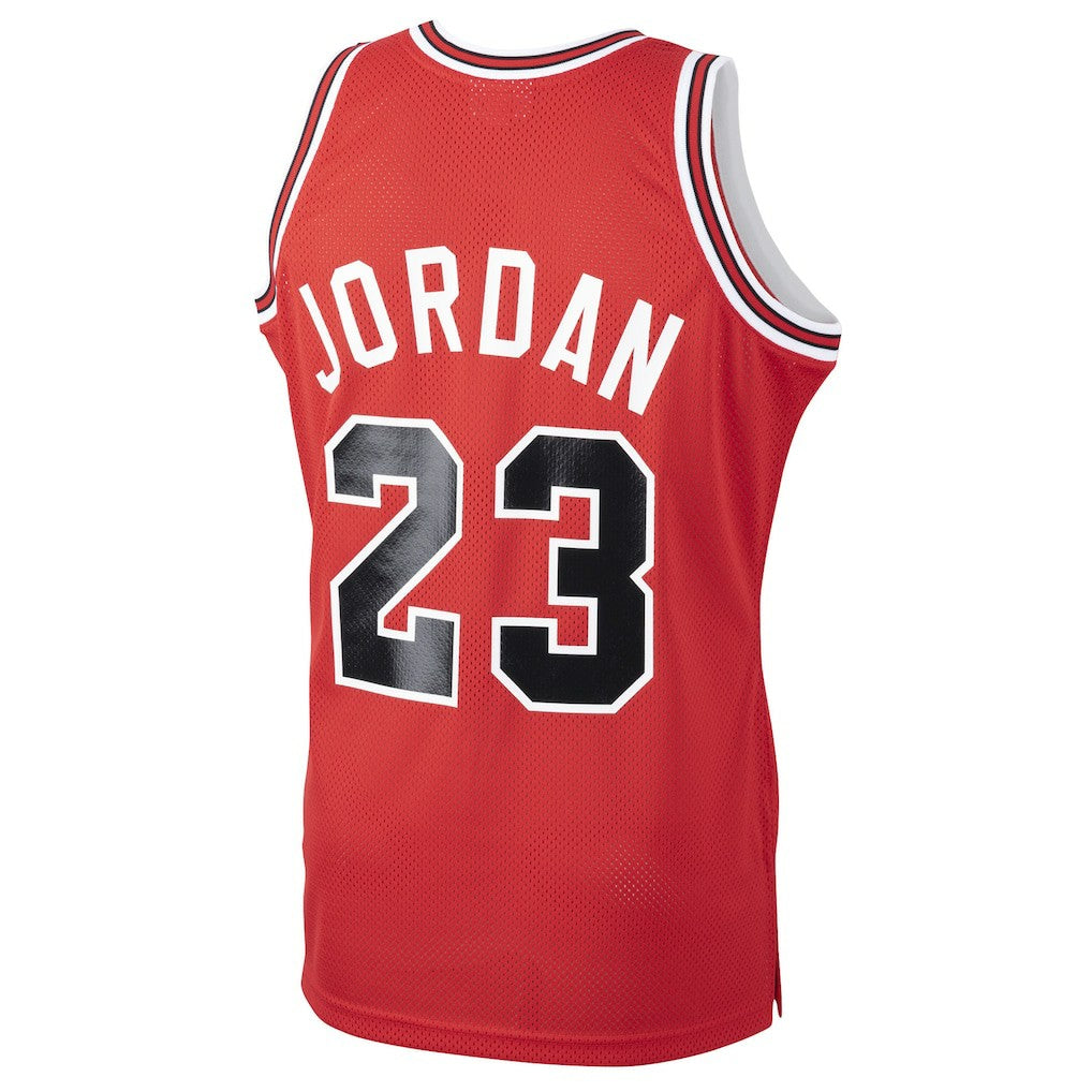 Michael Jordan Chicago Bulls 1984/85 Hardwood Classics Rookie Authentic Jersey Red - NBA
