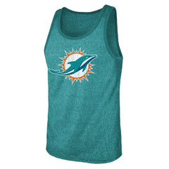 Tua Tagovailoa Miami Dolphins Majestic Threads Name & Number Tri-Blend Tank Top Aqua | NFL