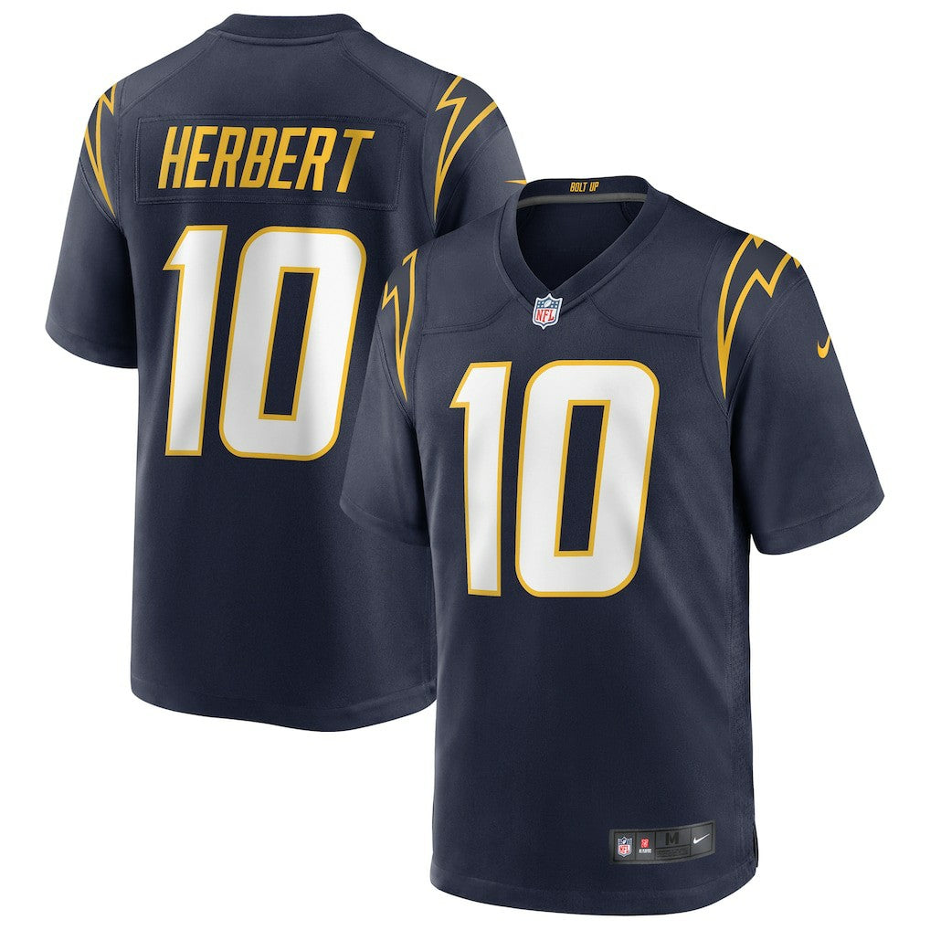 Justin Herbert Los Angeles Chargers Alternate Game Jersey Navy | Nike for Sale