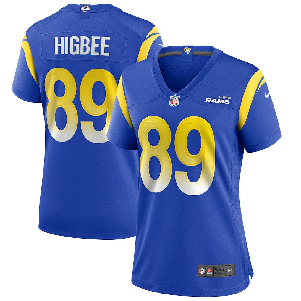 Tyler Higbee Los Angeles Rams Women's Game Player Jersey Royal | Nike for Sale