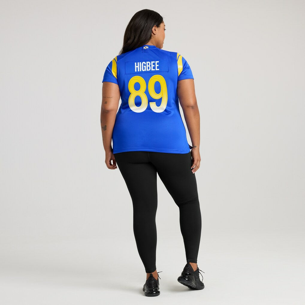 Tyler Higbee Los Angeles Rams Women's Game Player Jersey Royal | Nike for Sale