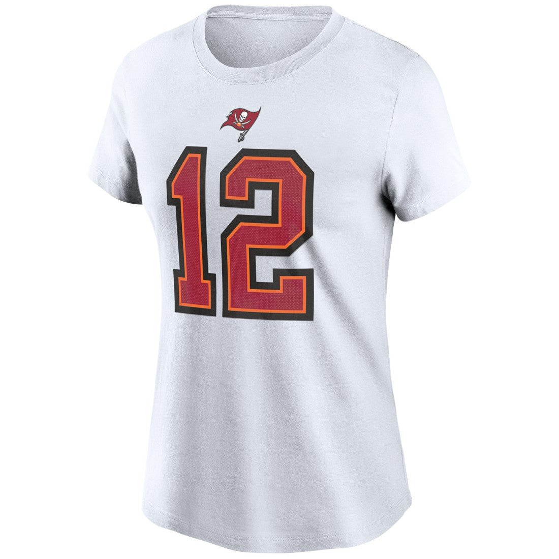 Tom Brady Tampa Bay Buccaneers Women's Name & Number T-Shirt White | Nike for Sale