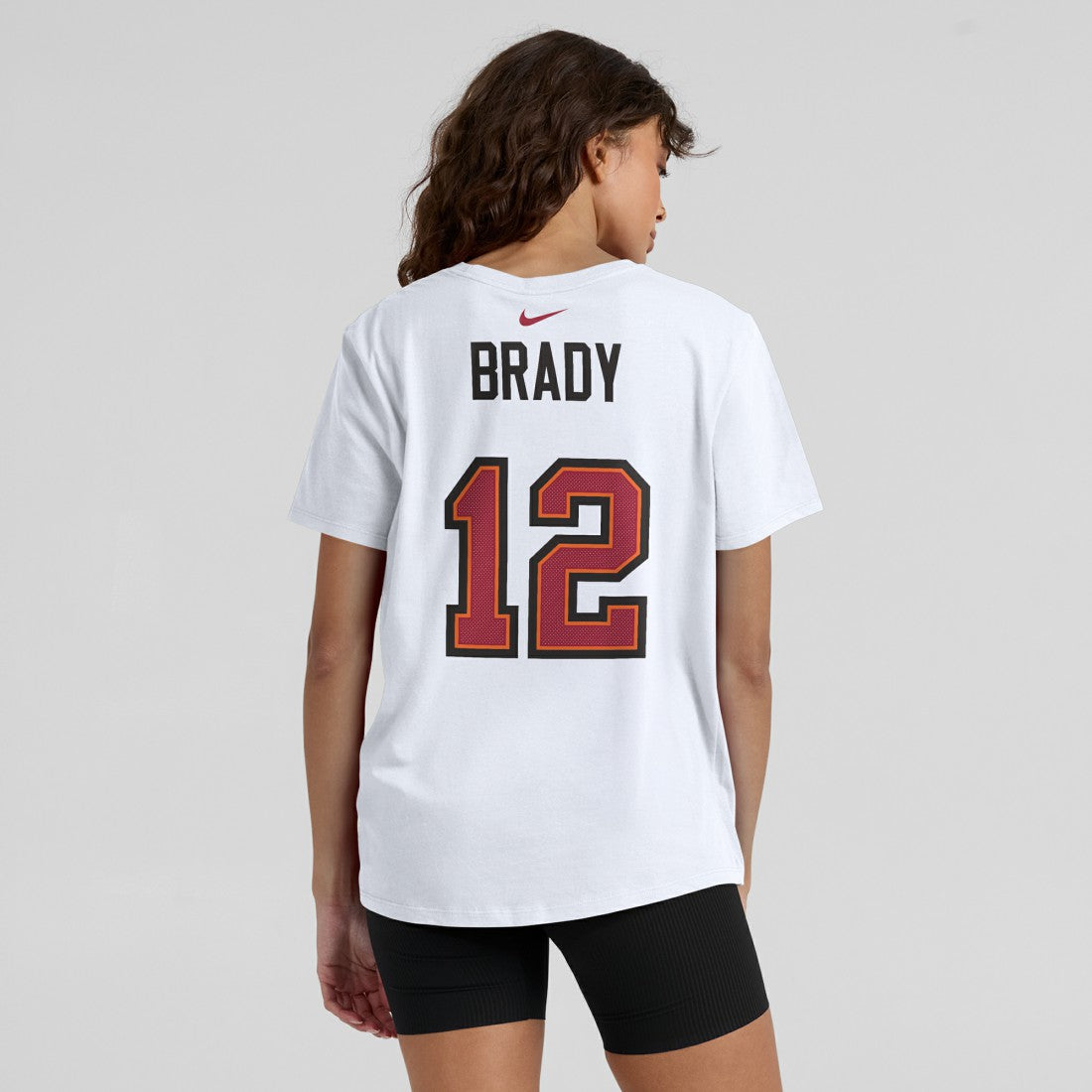 Tom Brady Tampa Bay Buccaneers Women's Name & Number T-Shirt White | Nike for Sale
