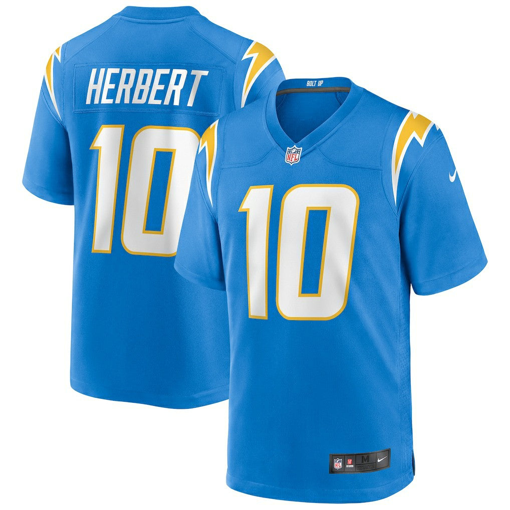 Justin Herbert Los Angeles Chargers Player Game Jersey Powder Blue | Nike for Sale