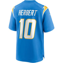 Justin Herbert Los Angeles Chargers Player Game Jersey Powder Blue | Nike for Sale