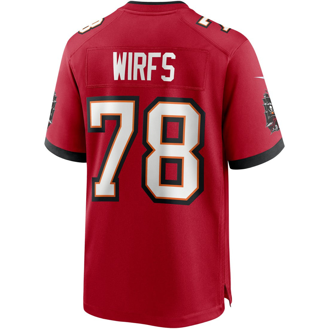 Tristan Wirfs Tampa Bay Buccaneers Player Game Jersey Red | Nike for Sale