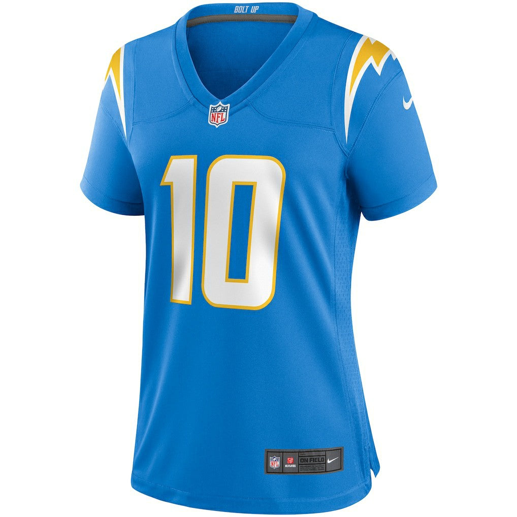Justin Herbert Los Angeles Chargers Women's Player Game Jersey Powder Blue | Nike for Sale