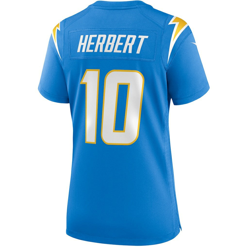Justin Herbert Los Angeles Chargers Women's Player Game Jersey Powder Blue | Nike for Sale
