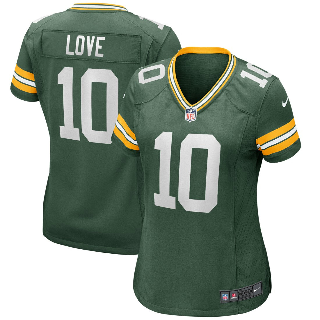 Jordan Love Green Bay Packers Women's Game Jersey Green | Nike for Sale