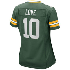 Jordan Love Green Bay Packers Women's Game Jersey Green | Nike for Sale