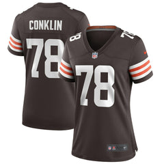 Jack Conklin Cleveland Browns Women's Player Game Jersey Brown | Nike for Sale