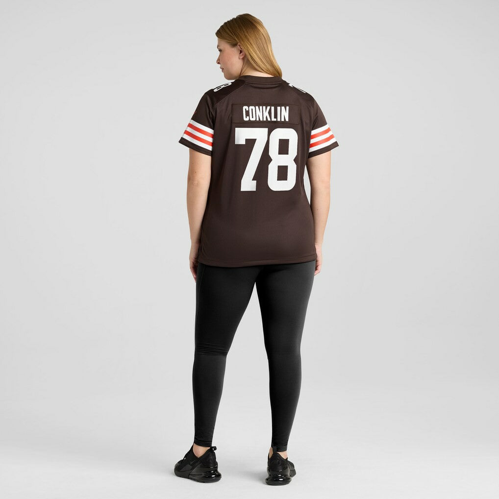 Jack Conklin Cleveland Browns Women's Player Game Jersey Brown | Nike for Sale