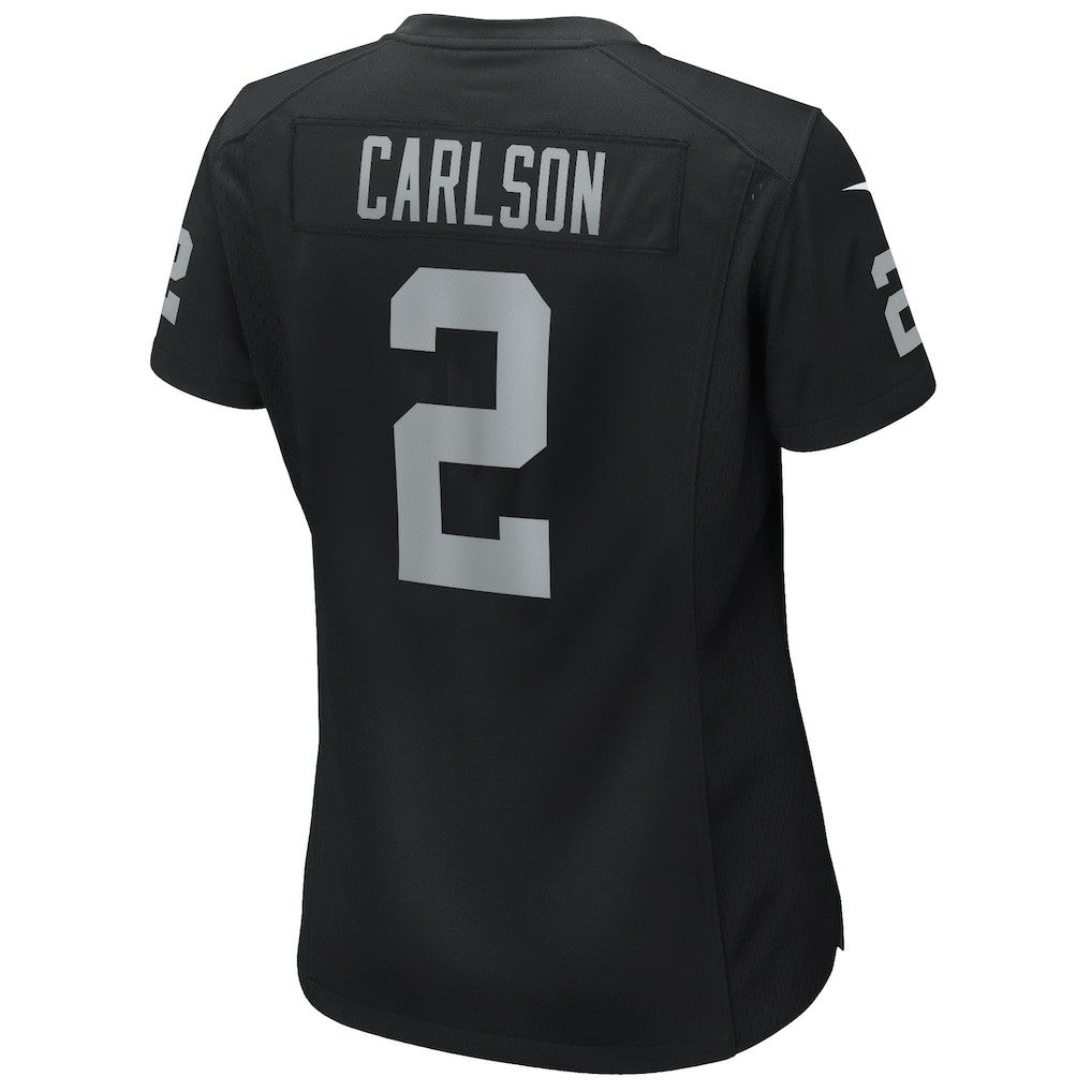 Daniel Carlson Las Vegas Raiders Women's Player Game Jersey Black | Nike for Sale